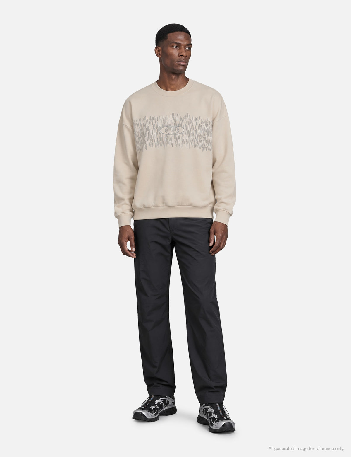 Oakley オークリー 【本物保証】 スウェット・トレーナー ストリート系 メンズ Rain Camo Crewneck