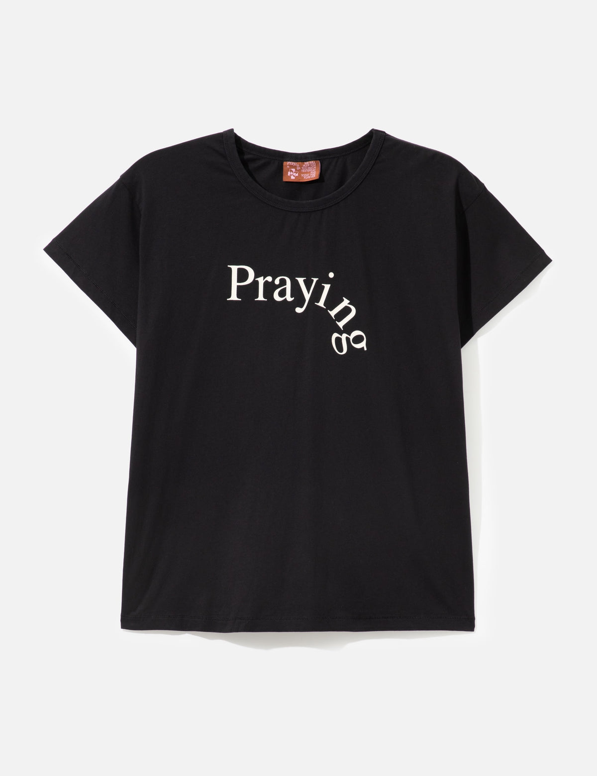 Praying 祈り 【本物保証】 Tシャツ ストリート系 ユニセックス Praying Logo Mens T-Shirt