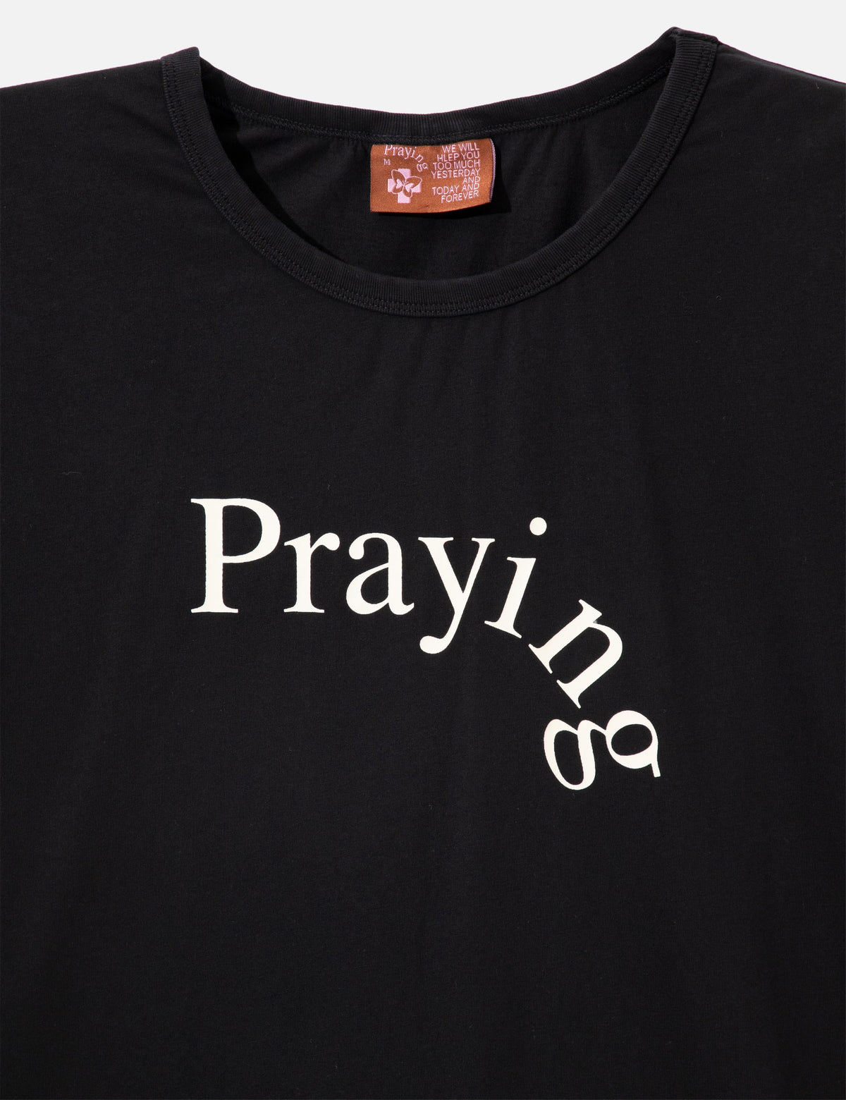 Praying 祈り 【本物保証】 Tシャツ ストリート系 ユニセックス Praying Logo Mens T-Shirt