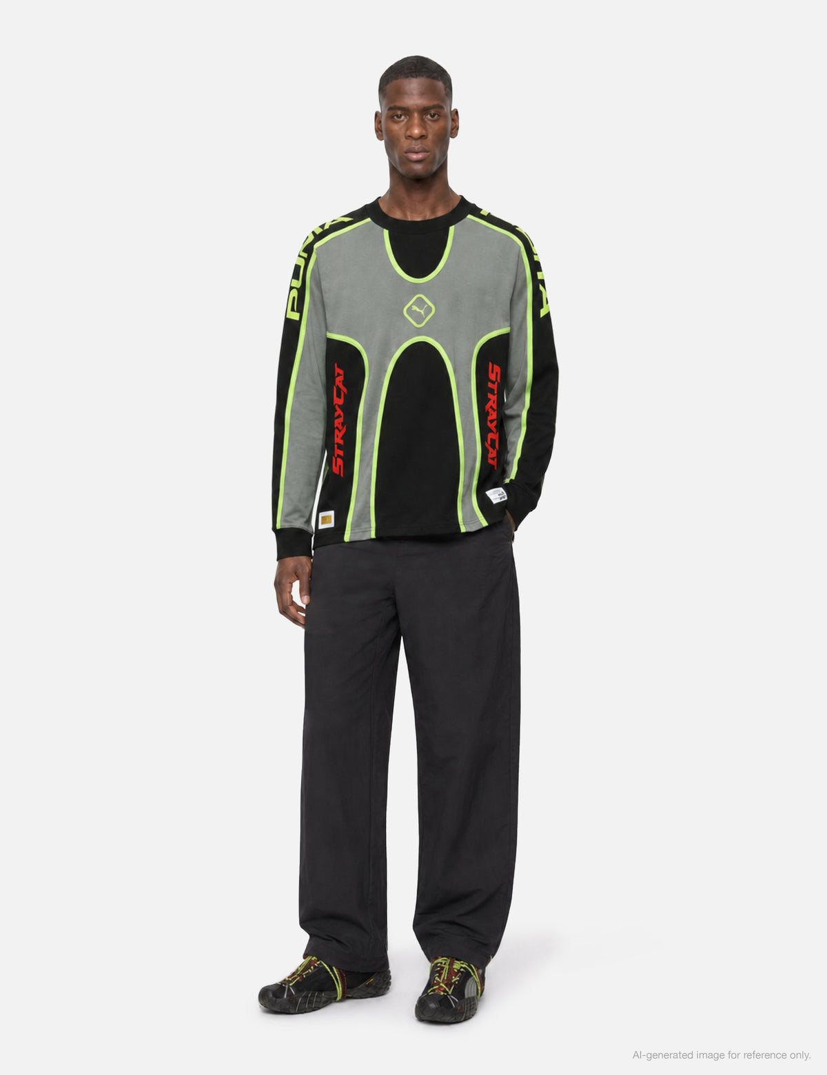 Puma プーマ 【本物保証】 ジャージ スウェット ストリート系 メンズ A$AP ROCKY X PUMA T7 Panel Jersey