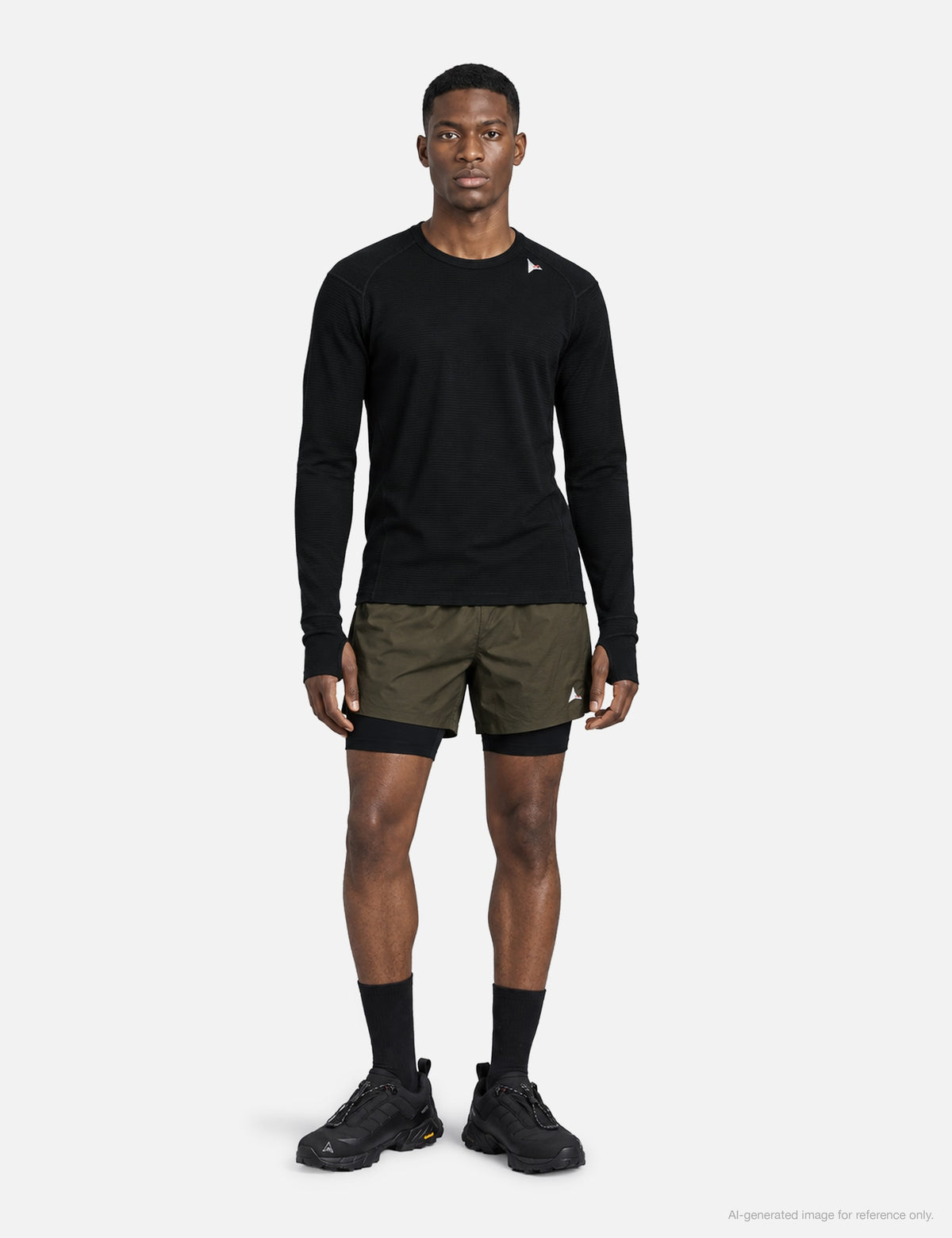 Roa ROA 【本物保証】 Tシャツ ストリート系 メンズ Ashi Wool Tencel Baselayer Long Sleeve