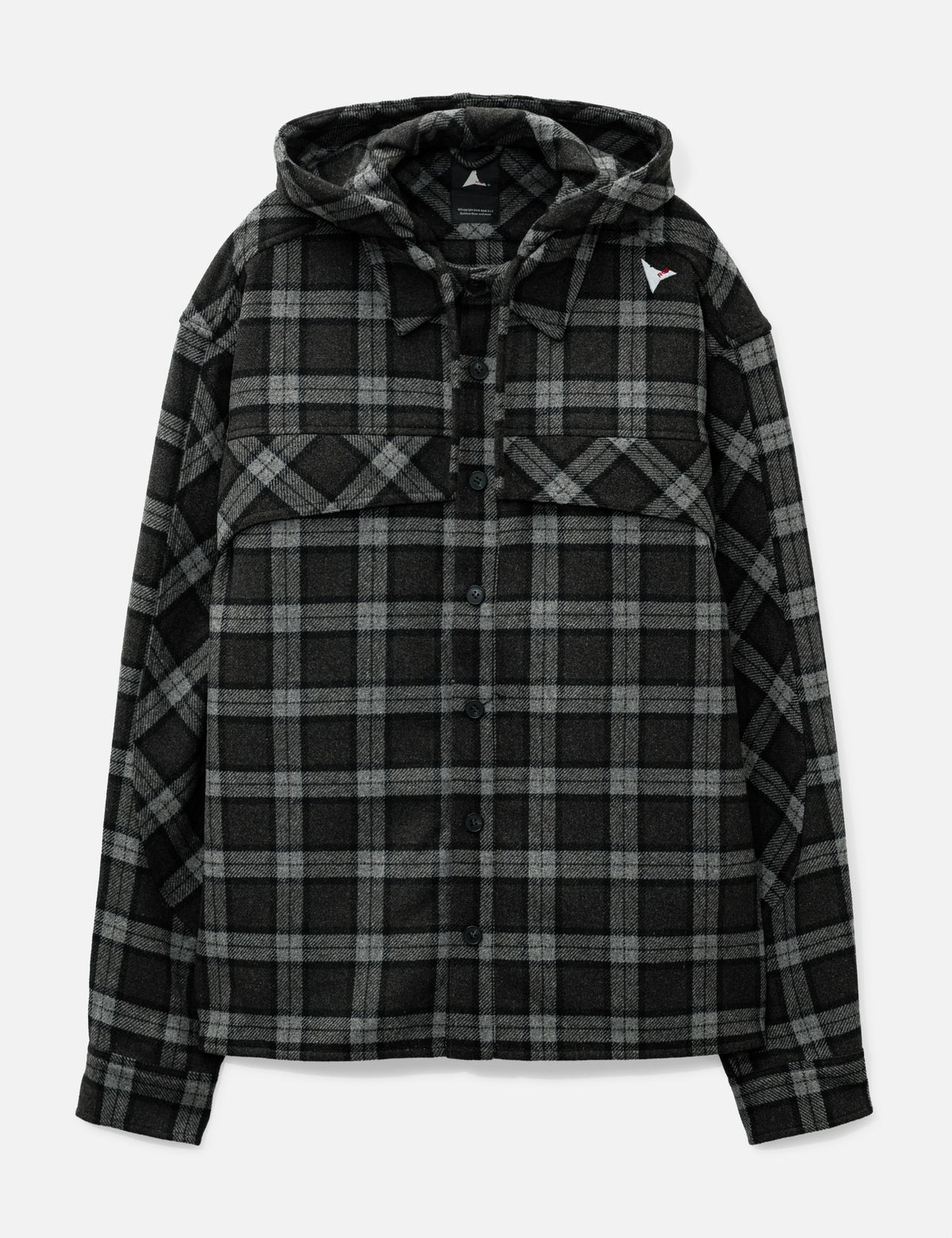 Roa ROA 【本物保証】 シャツ ストリート系 メンズ Logger Wool Check Long Sleeve Shirt