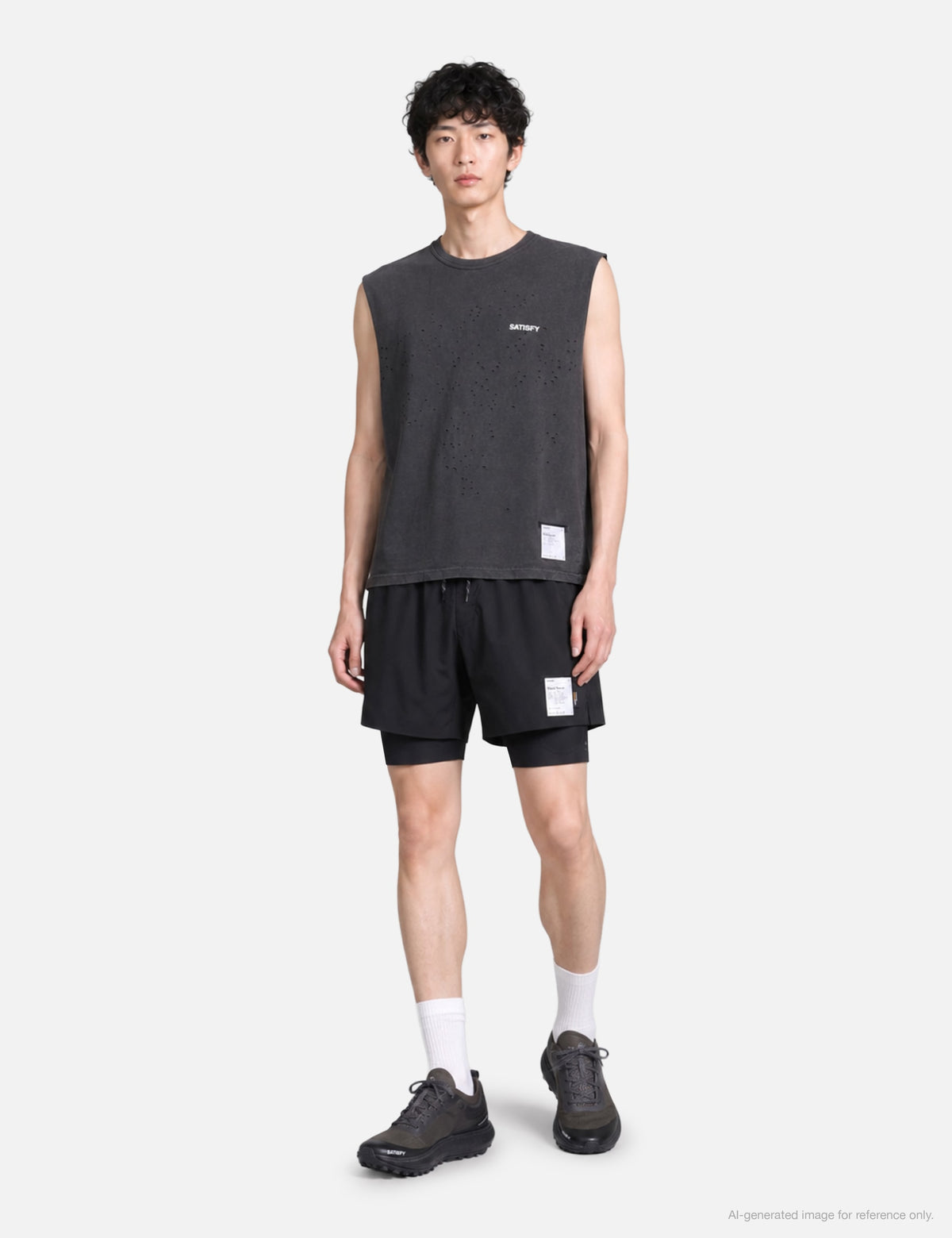 Satisfy SATISFY 【本物保証】 Tシャツ ストリート系 メンズ MothTech(TM) Muscle Tee