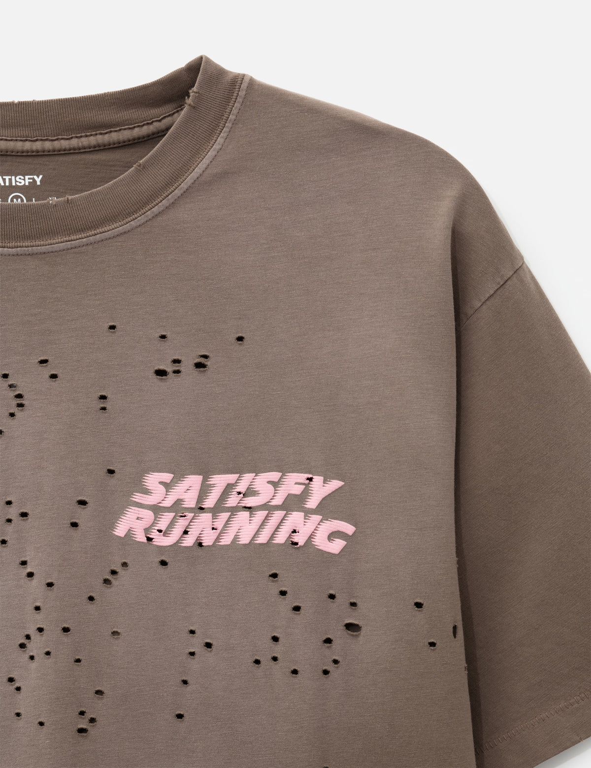 Satisfy SATISFY 【本物保証】 シャツ ストリート系 メンズ MothTech(TM) T‐Shirt With Wave Logo