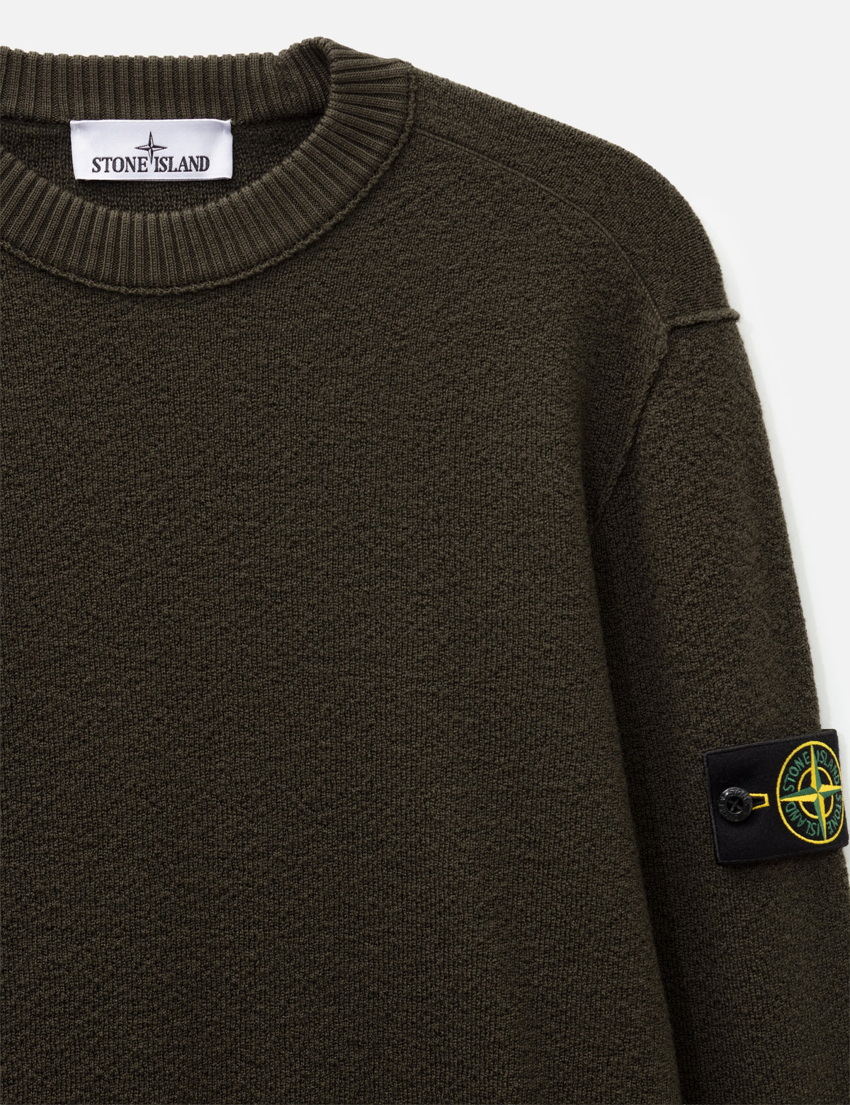 Stone Island ストーン アイランド 【本物保証】 ニット ストリート系 メンズ Textured Wool Sweater