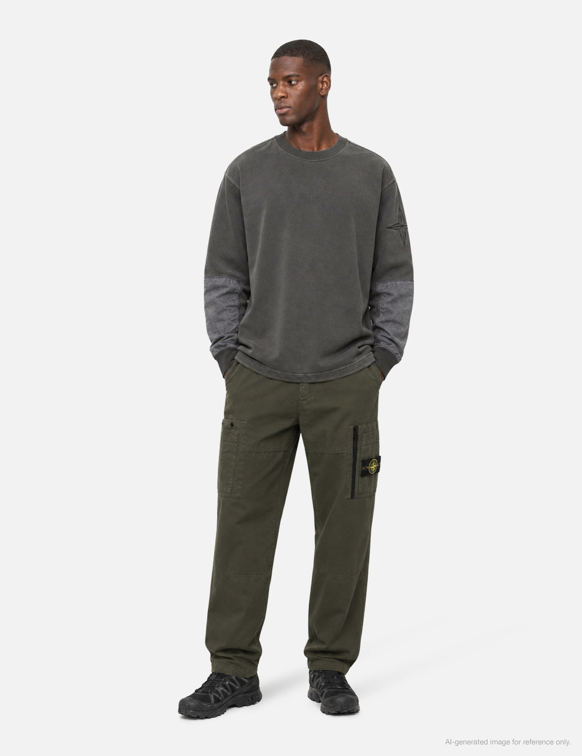 Stone Island ストーン アイランド 【本物保証】 スウェット ストリート系 メンズ Pigment Dyed Vanese Sweatshirt