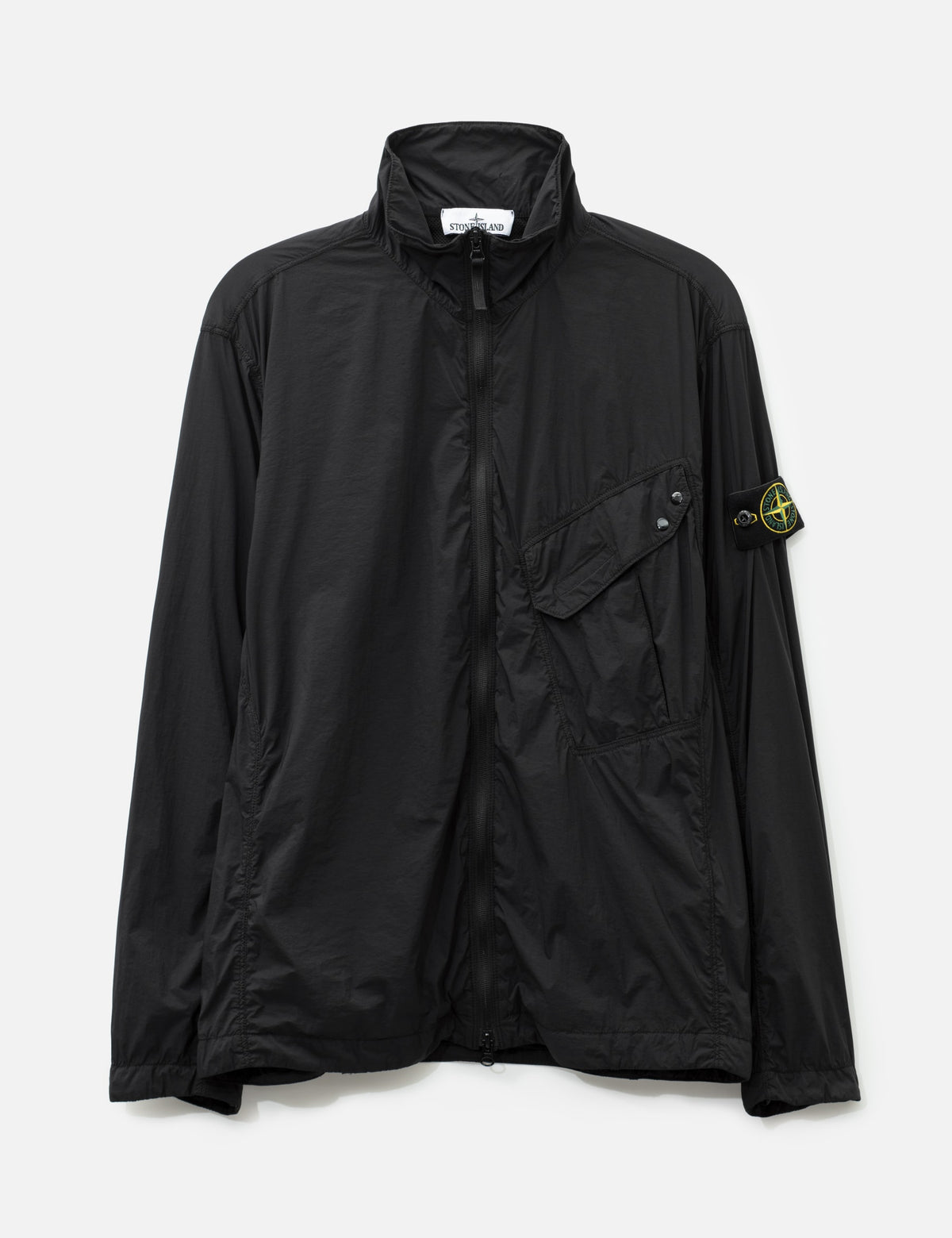 Stone Island ストーン アイランド 【本物保証】 シャツ ストリート系 メンズ Ultralight Nylon Stretch-TC Zip-Up Overshirt