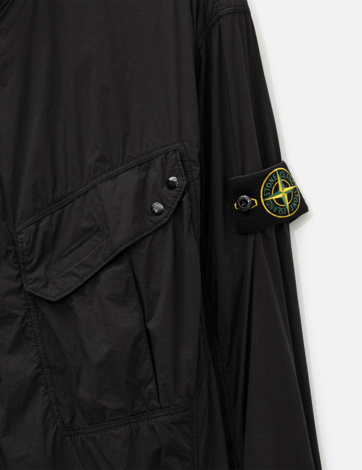 Stone Island ストーン アイランド 【本物保証】 シャツ ストリート系 メンズ Ultralight Nylon Stretch-TC Zip-Up Overshirt