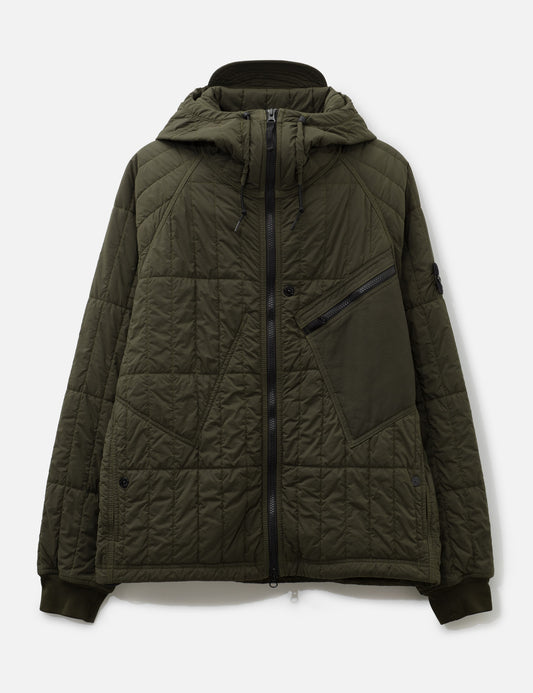 Stone Island ストーン アイランド 【本物保証】 パーカー ストリート系 メンズ Ultralight Nylon Quilted Padded Hooded Jacket
