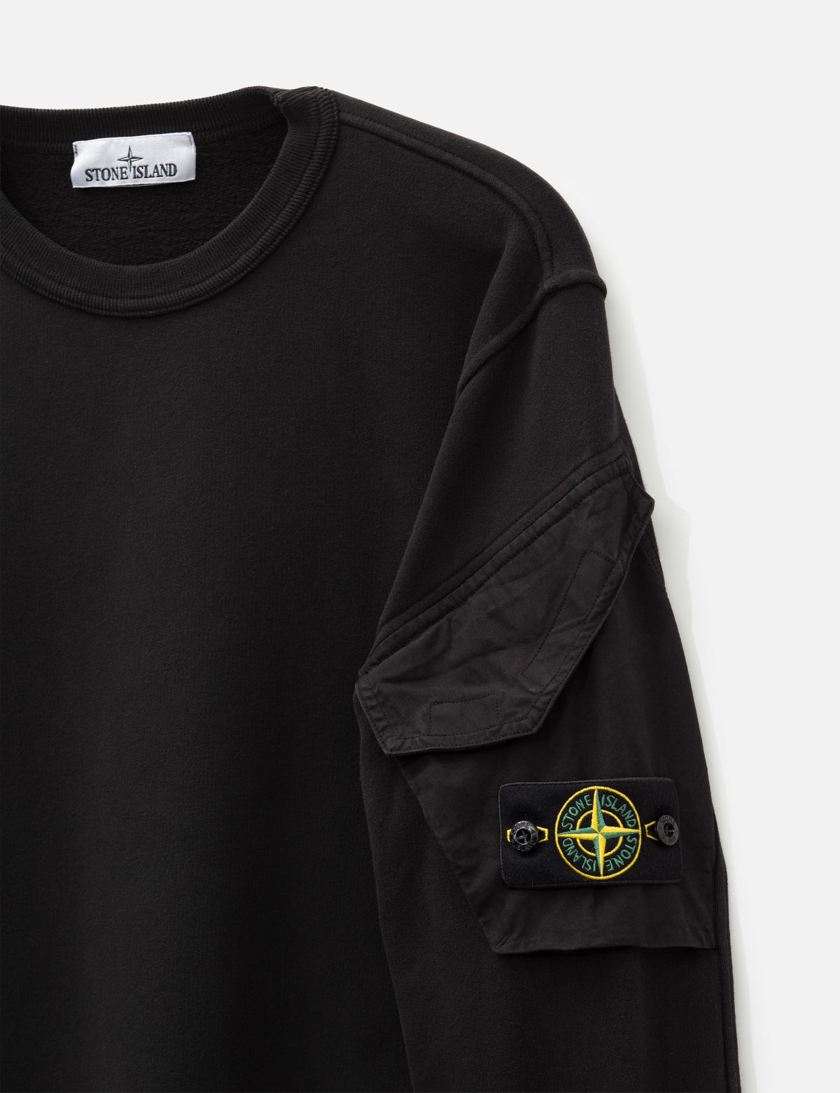 Stone Island ストーン アイランド 【本物保証】 スウェット ストリート系 メンズ Brushed Organic Cotton Fleece Crewneck Sweatshirt