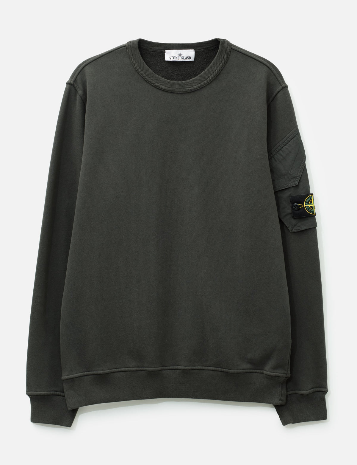 Stone Island ストーン アイランド 【本物保証】 スウェット ストリート系 メンズ Brushed Organic Cotton Fleece Crewneck Sweatshirt