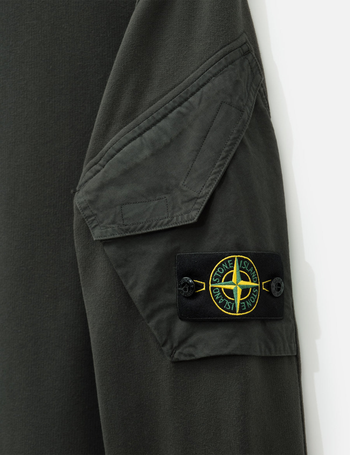 Stone Island ストーン アイランド 【本物保証】 スウェット ストリート系 メンズ Brushed Organic Cotton Fleece Crewneck Sweatshirt