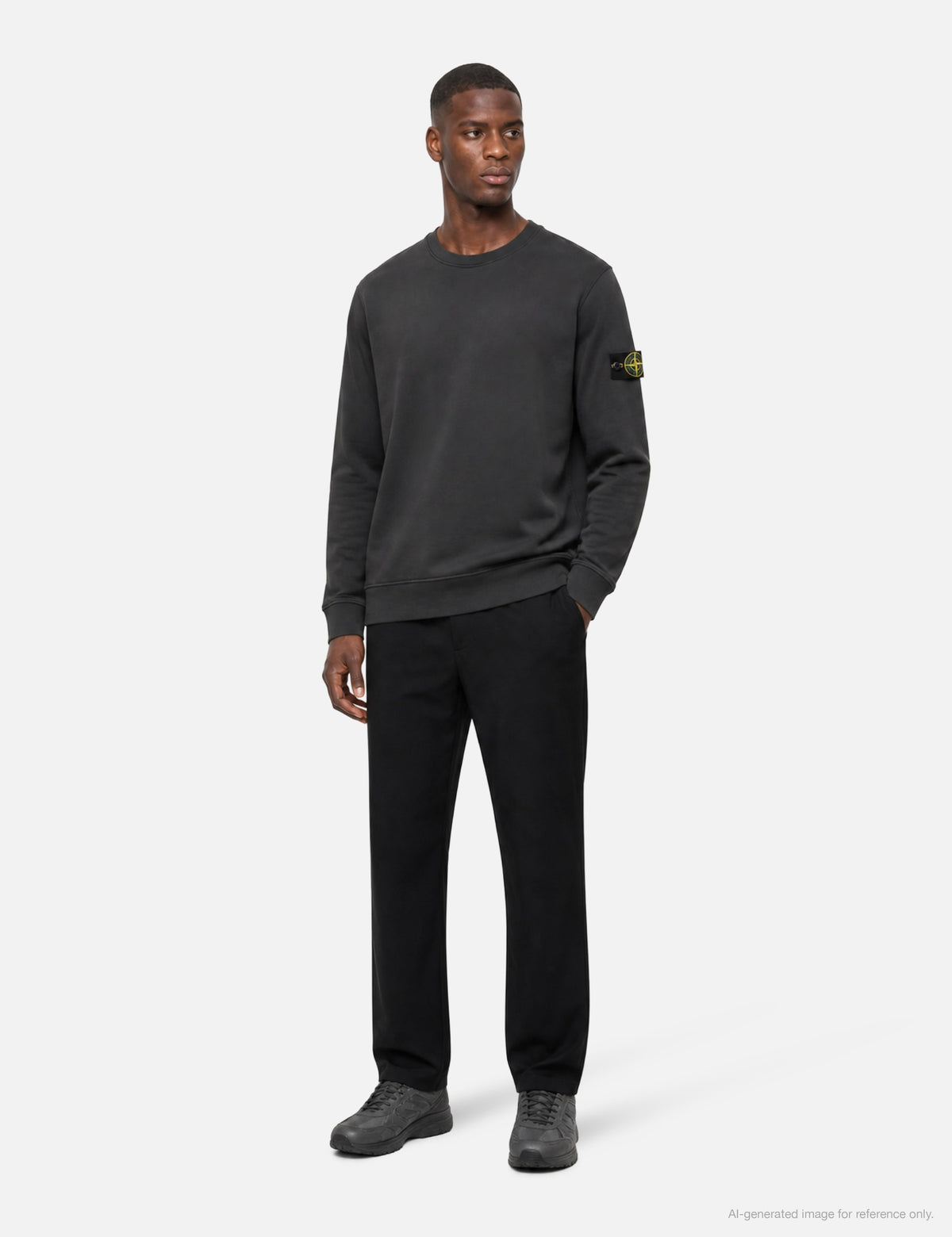 Stone Island ストーン アイランド 【本物保証】 スウェット ストリート系 メンズ Cotton Fleece Sweatshirt