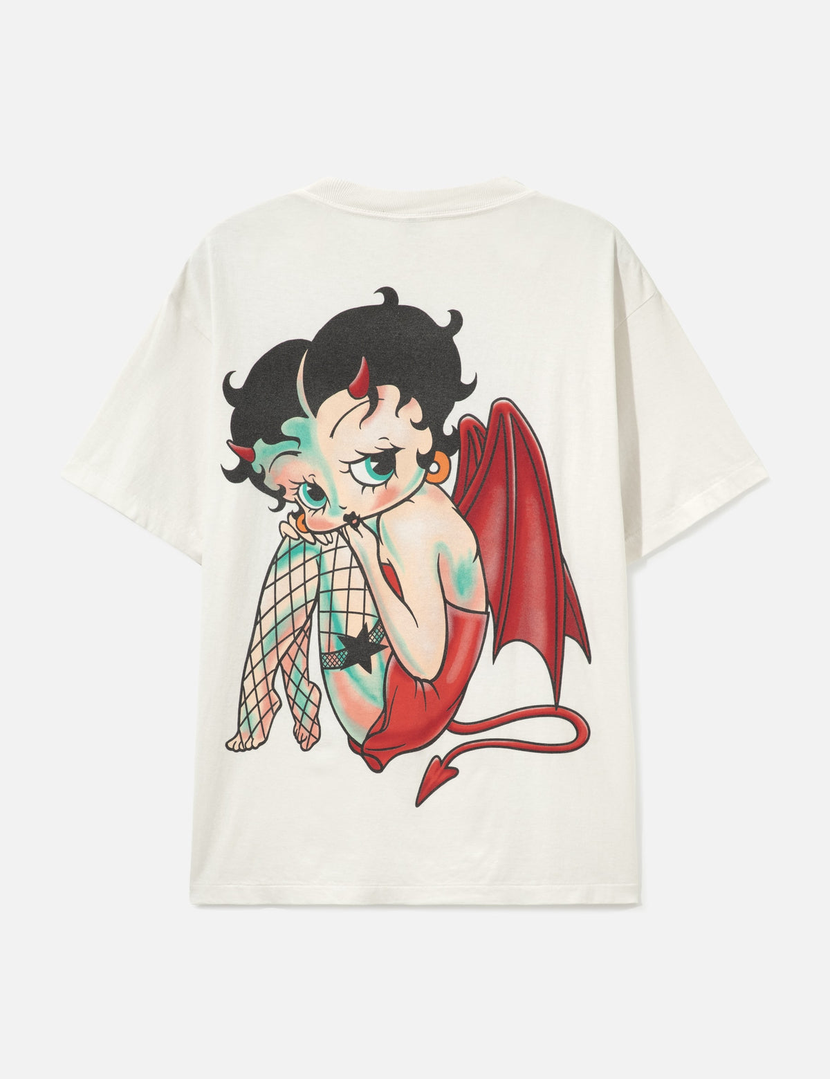 Saint Michael 聖ミカエル 【本物保証】 Tシャツ ストリート系 メンズ Devil T-Shirt