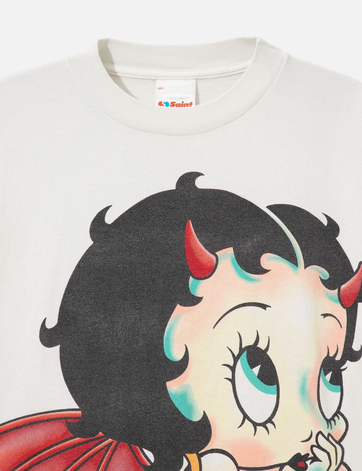 Saint Michael 聖ミカエル 【本物保証】 Tシャツ ストリート系 メンズ Devil T-Shirt