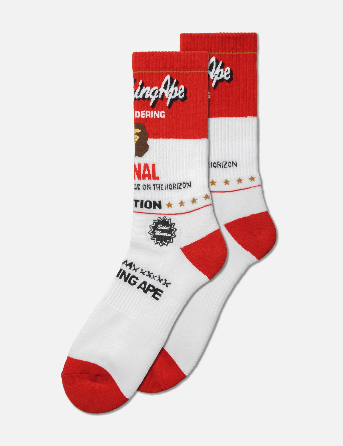 Saint Michael 聖ミカエル 【本物保証】 靴下 ウェア ストリート系 メンズ SAINT Mxxxxxx X BAPE Socks