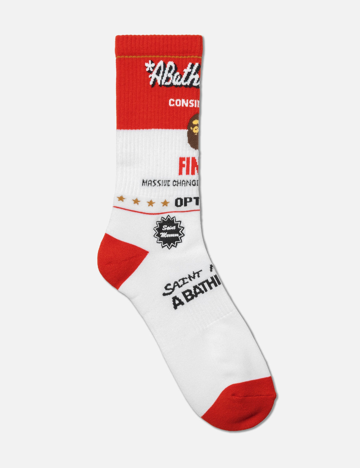 Saint Michael 聖ミカエル 【本物保証】 靴下 ウェア ストリート系 メンズ SAINT Mxxxxxx X BAPE Socks