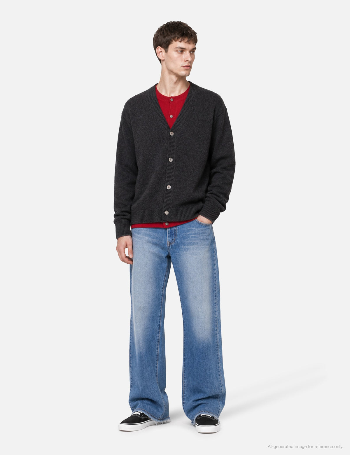 Tonywack トニアック【本物保証】 カーディガン ストリート系 メンズ Wool Layered Cardigan