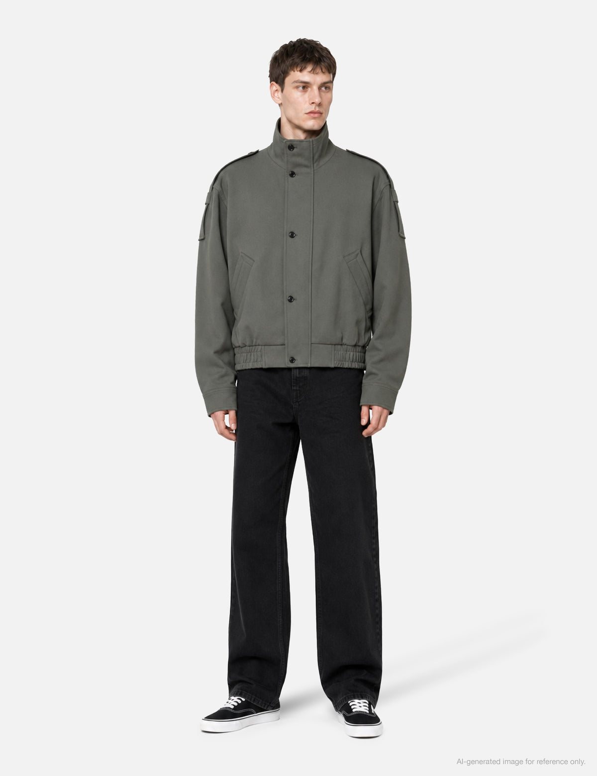 Tonywack トニアック【本物保証】 ジャケット ストリート系 メンズ Stand Collar Epaulette Blouson