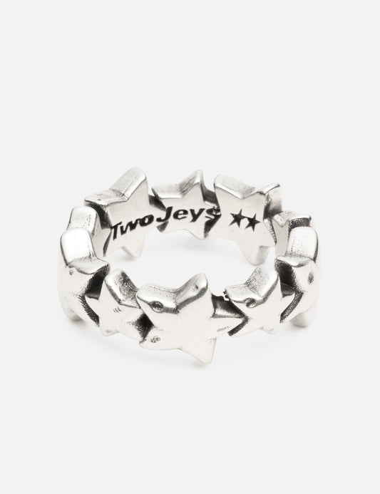 Twojeys トゥージェイズ 【本物保証】 リング ストリート系 ユニセックス All-Round Stars Ring