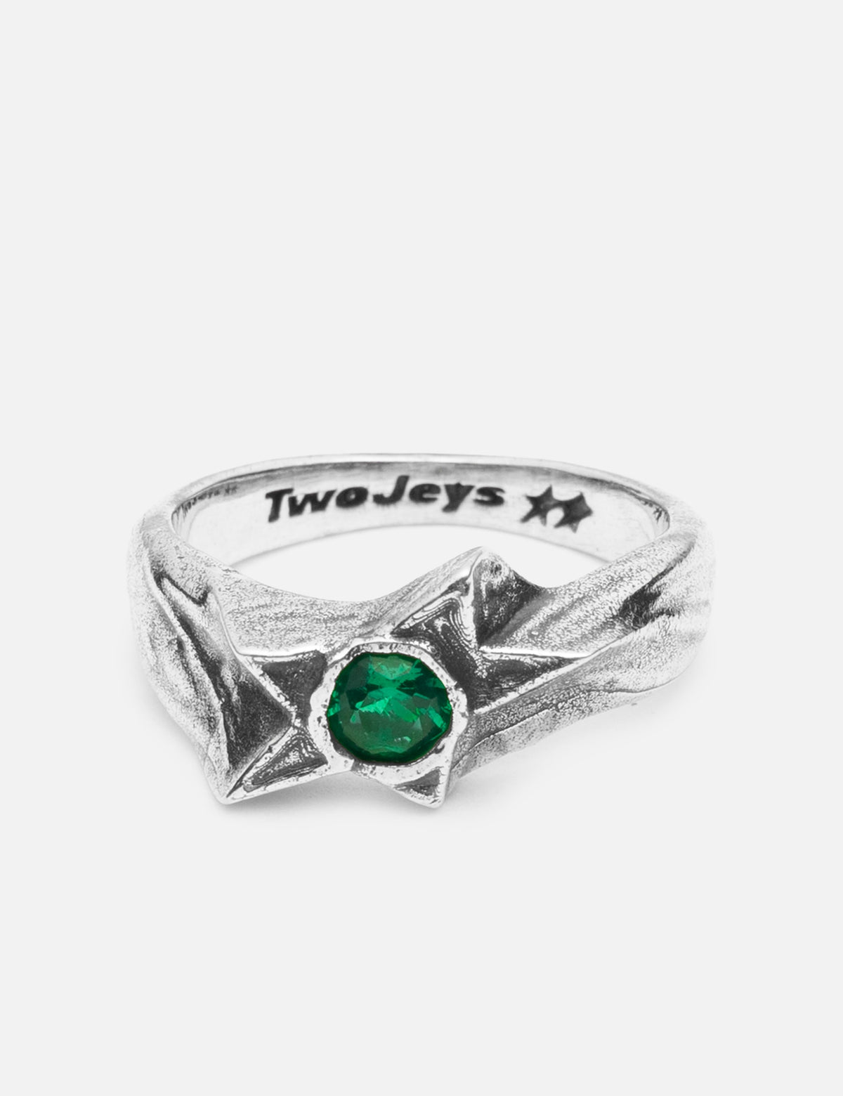 Twojeys トゥージェイズ 【本物保証】 リング ストリート系 ユニセックス Green Calda Ring