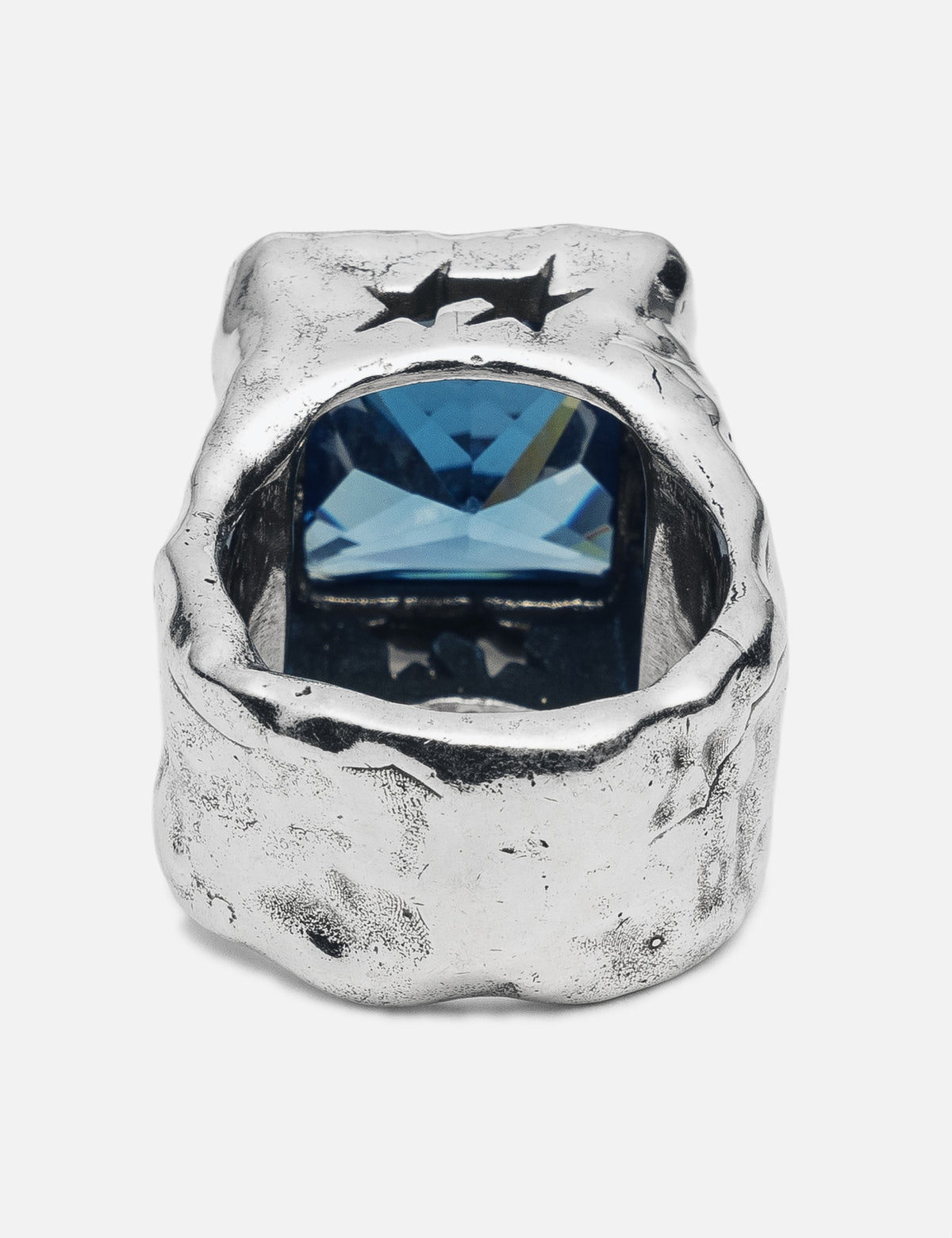 Twojeys トゥージェイズ 【本物保証】 リング ストリート系 ユニセックス BLUE STONE STAMP