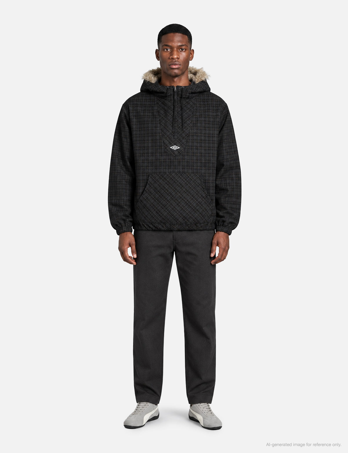 Umbro アンブロ 【本物保証】 ジャケット・アウター ストリート系 メンズ Slam Jam X Umbro Flannel Fur Anorak