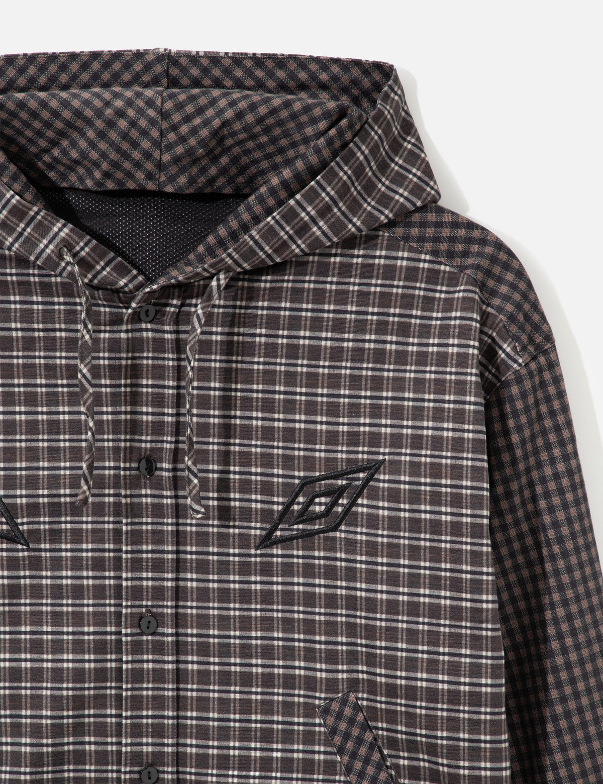 Umbro アンブロ 【本物保証】 ジャケット ストリート系 メンズ Slam Jam X Umbro Double Plaid Overshirt Dark