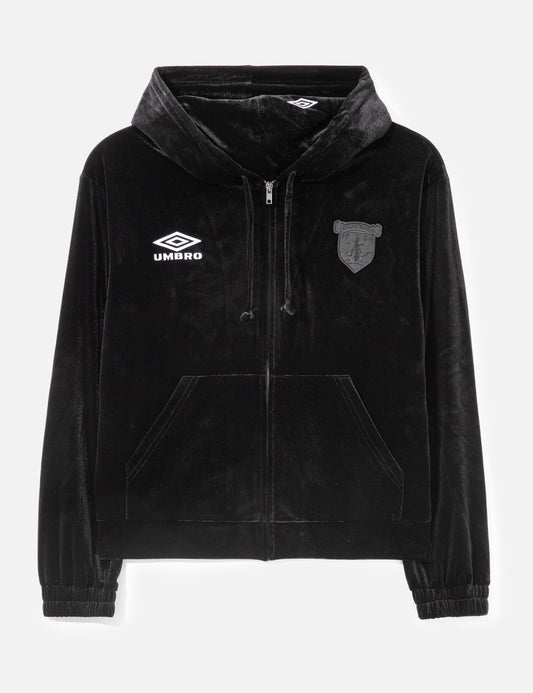 Umbro アンブロ 【本物保証】 パーカー ストリート系 メンズ Slam Jam X Umbro Velvet Masked Zip Hoodie