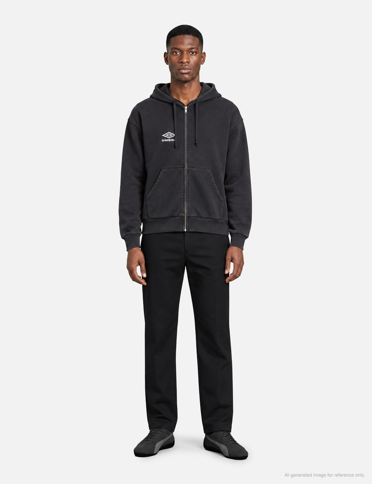 Umbro アンブロ 【本物保証】 パーカー ストリート系 メンズ Slam Jam X Umbro Compact Masked Zip Hoodie