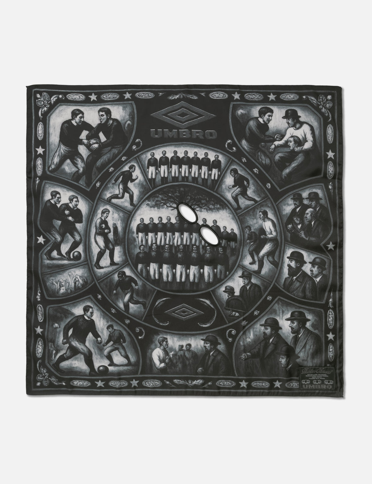 Umbro アンブロ 【本物保証】 スカーフ ストリート系 メンズ Slam Jam X Umbro Crowd Masked Foulard