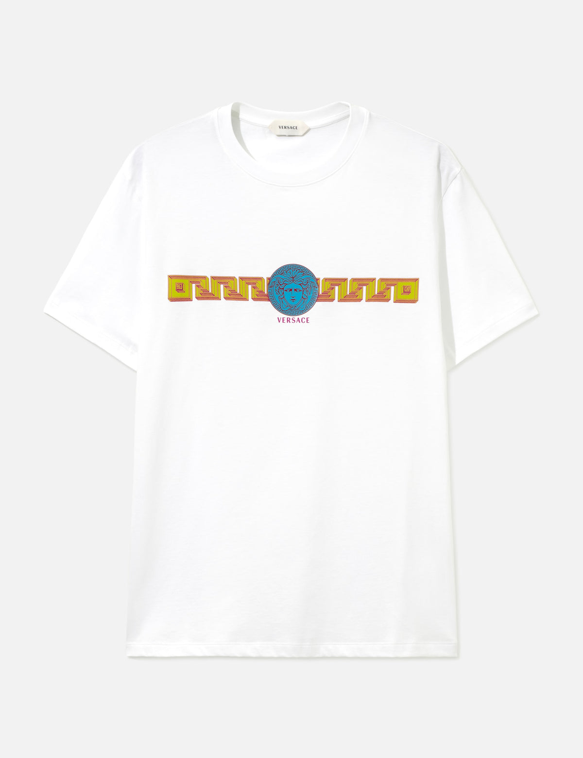 Versace ヴェルサーチェ 【本物保証】 Tシャツ ストリート系 ユニセックス Printed Cotton-Jersey Slim T-Shirt