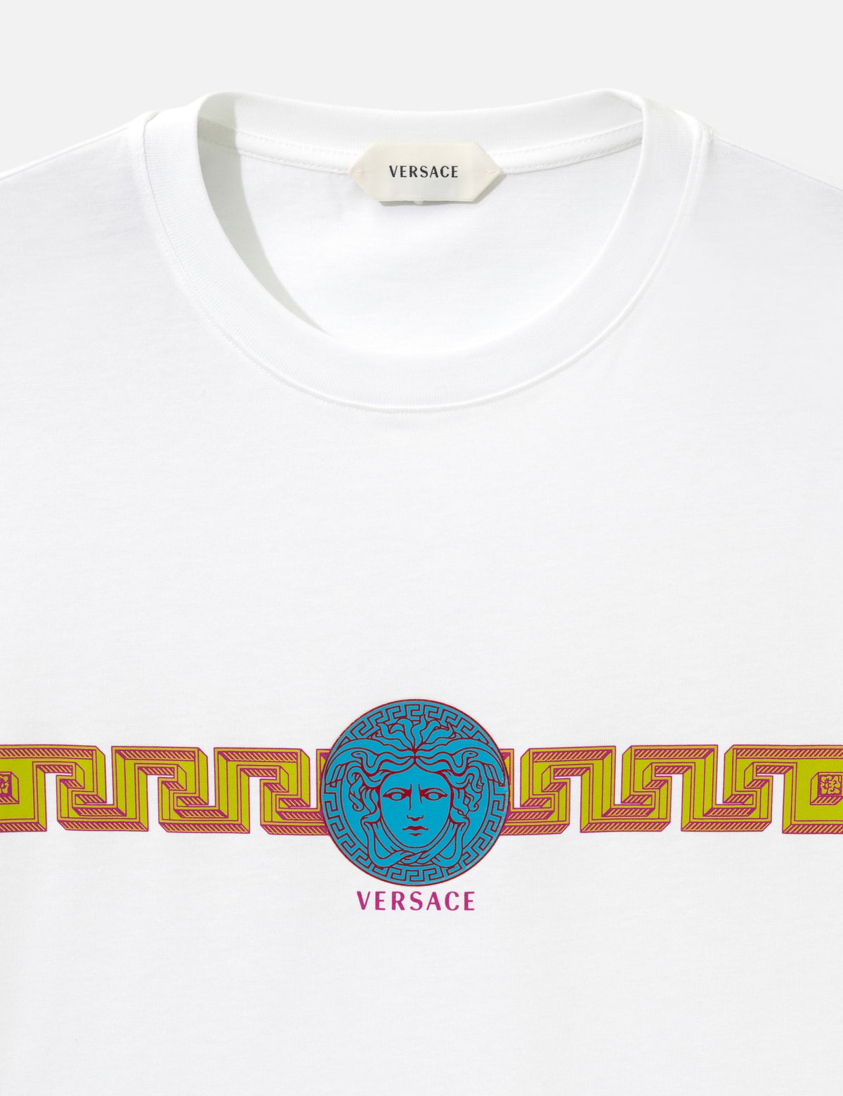 Versace ヴェルサーチェ 【本物保証】 Tシャツ ストリート系 ユニセックス Printed Cotton-Jersey Slim T-Shirt