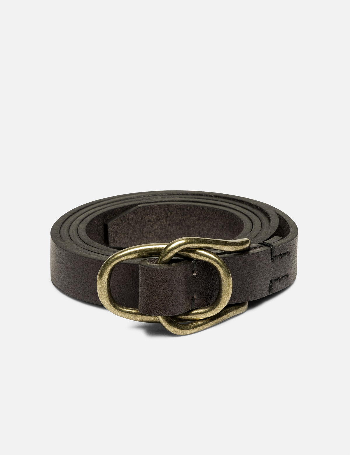 Yoke ヨーク 【本物保証】 ベルト ストリート系 メンズ Double Buckle Leather Belt