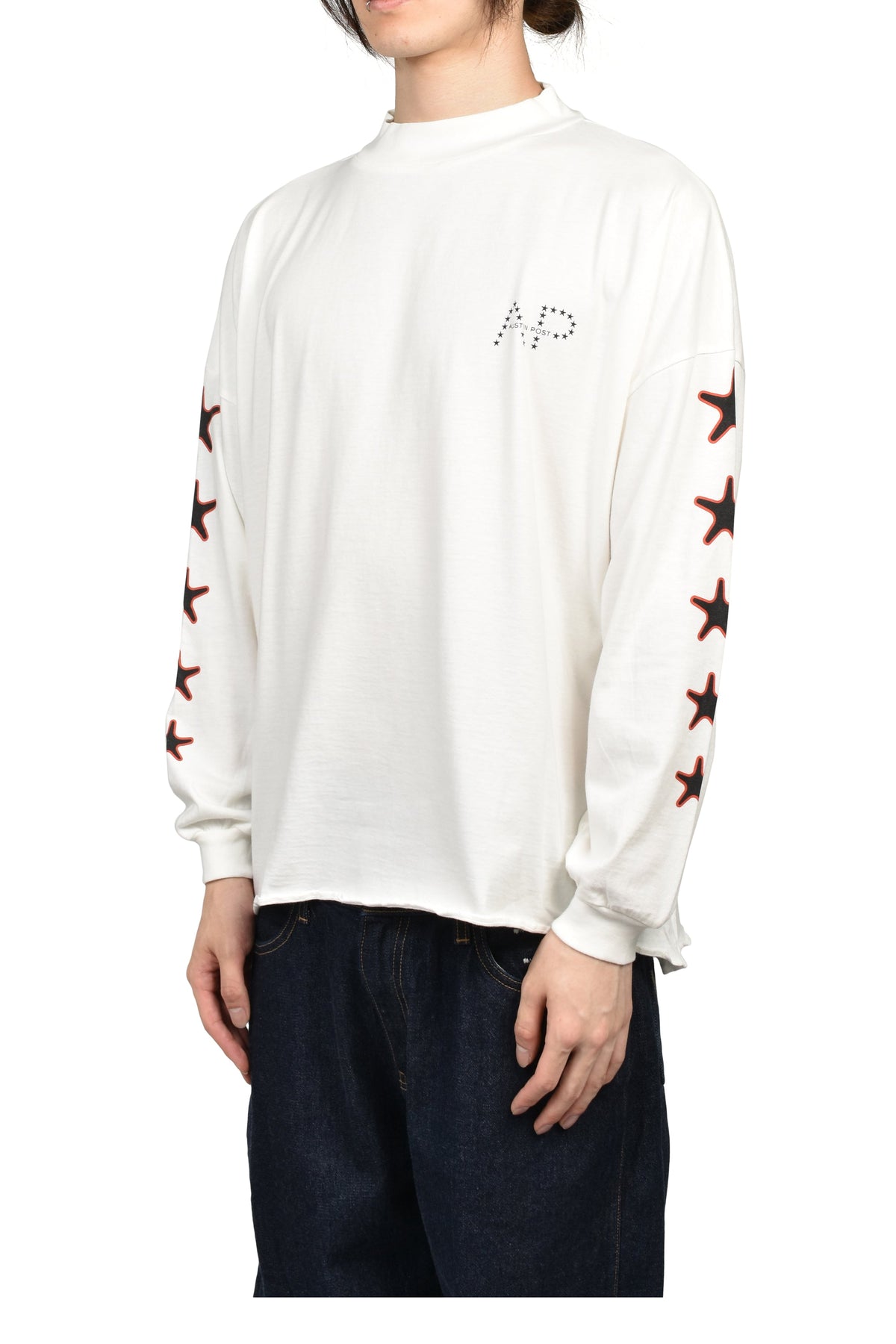 Austin Post オースティン ポスト 【本物保証】 Tシャツ ストリート系 メンズ BMX LS TEE / OFF WHT