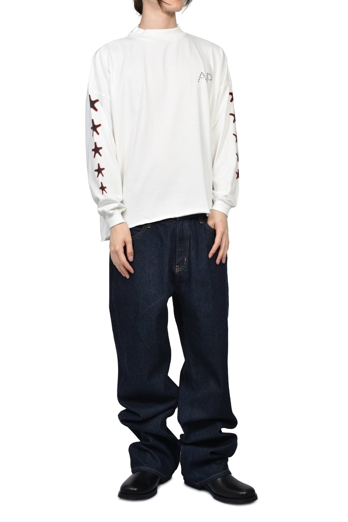 Austin Post オースティン ポスト 【本物保証】 Tシャツ ストリート系 メンズ BMX LS TEE / OFF WHT