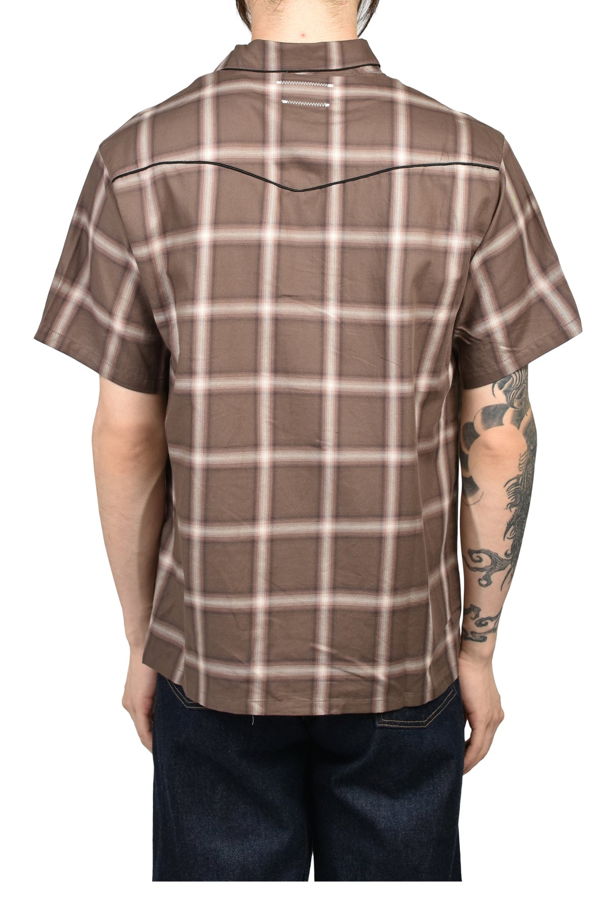 Austin Post オースティン ポスト 【本物保証】 シャツ ストリート系 メンズ SUNDOWN PLAID SHIRT / BRW PLAID