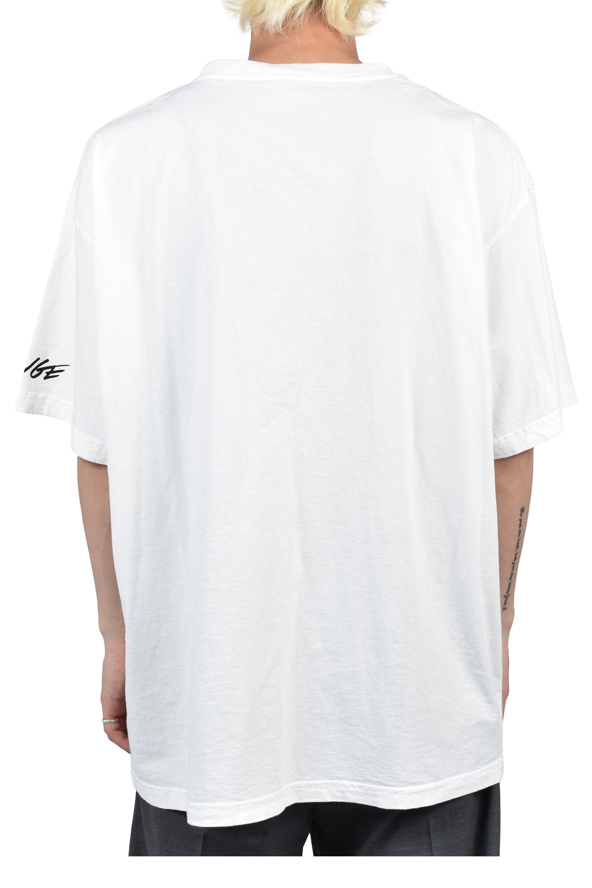 AWGE オーグ 【本物保証】 Tシャツ、ストリートスタイル、メンズ  AIRBRUSH TEE / WHT
