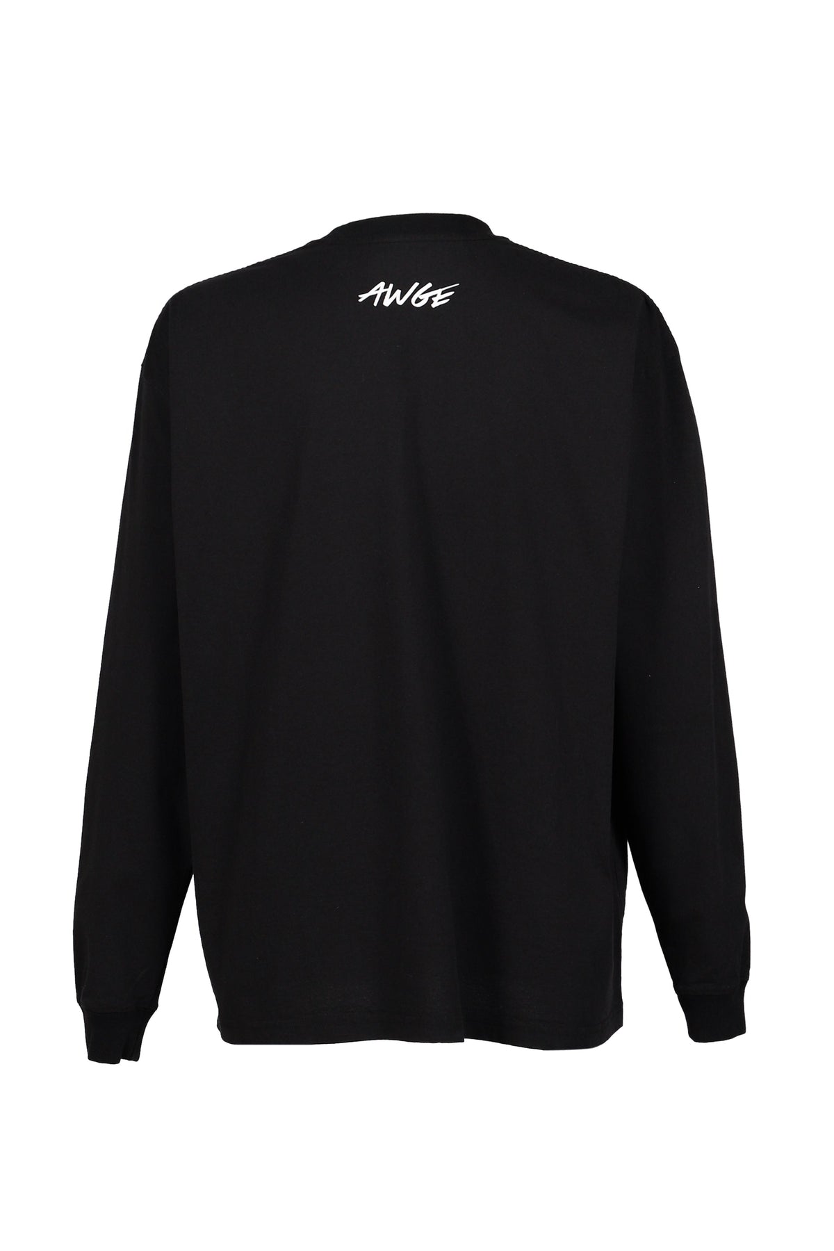 AWGE オーグ 【本物保証】 Tシャツ、ストリートスタイル、メンズ DRIP BLACK LONG SLEEVE / BLK