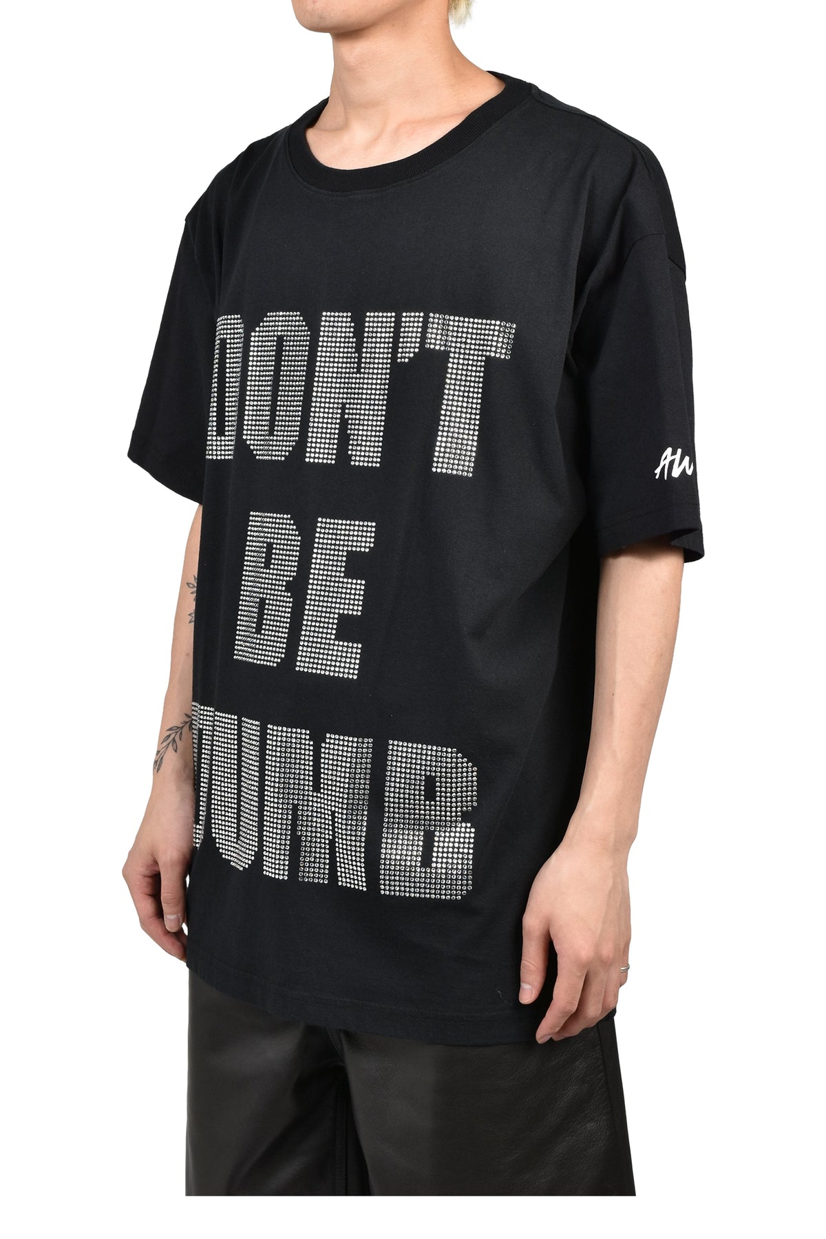 AWGE オーグ 【本物保証】 Tシャツ、ストリートスタイル、メンズ   DBD BLINGED OUT / BLK