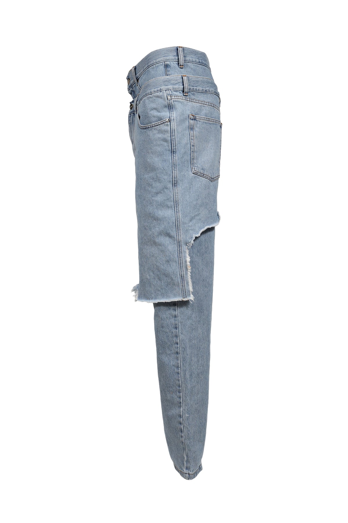 AWGE オーグ 【本物保証】 ジーンズ、ストリートスタイル、メンズ  DOUBLE LAYER DENIM / WASHED BLU