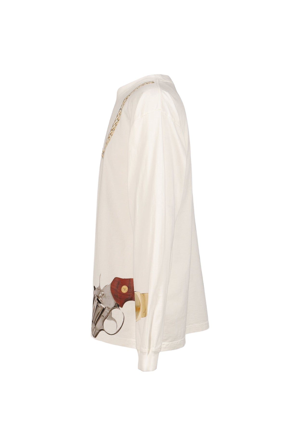 AWGE オーグ 【本物保証】 Tシャツ、ストリートスタイル、メンズ  JESUS CHAIN WHITE LONG SLEEVE / WHT