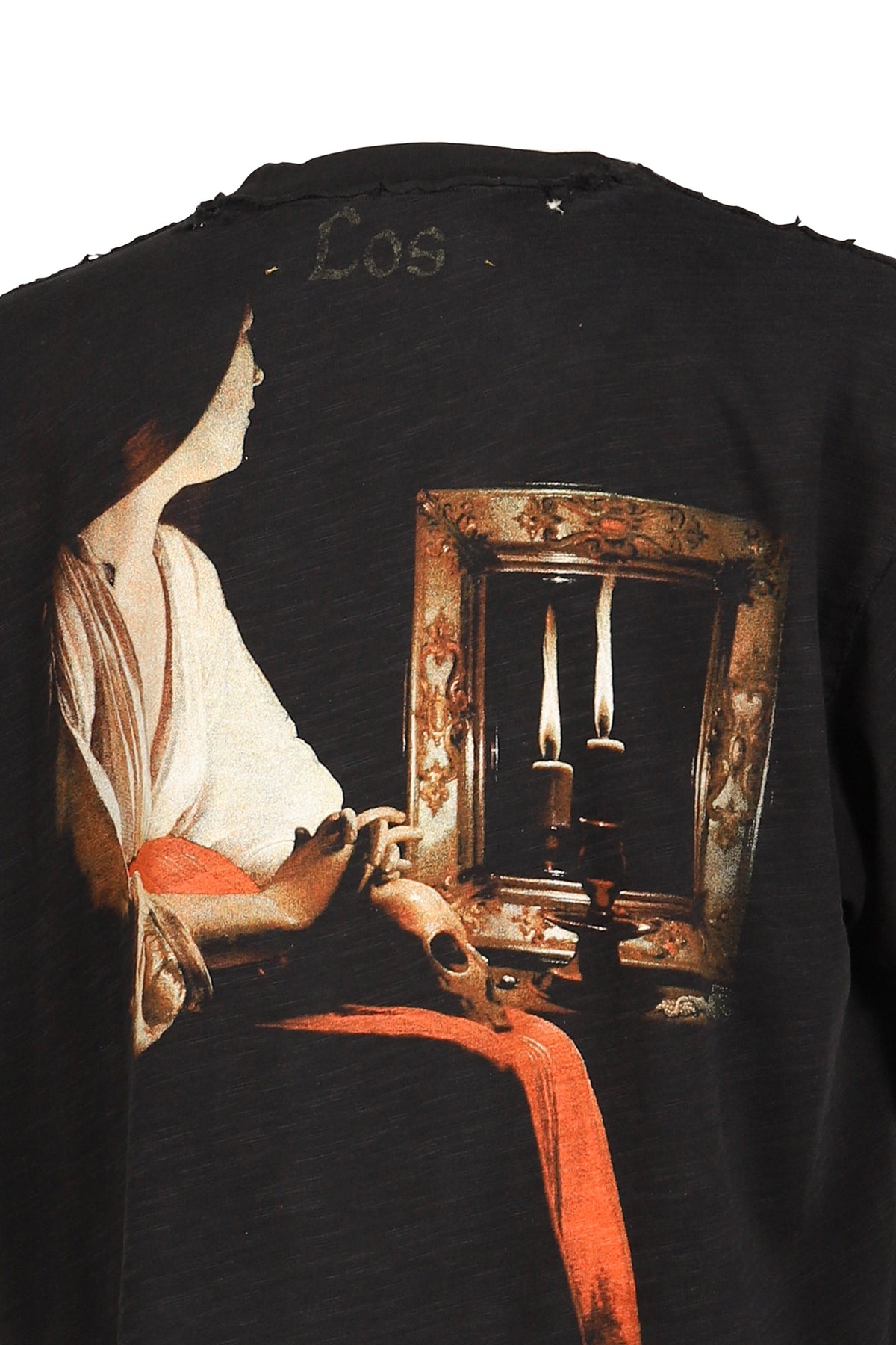 Crazy Clown LA クレイジー クラウン エルエー 【本物保証】 Tシャツ ストリート系 メンズ GEORGE DE LA TOUR T-SHIRT / Lv.2.5 / BLK