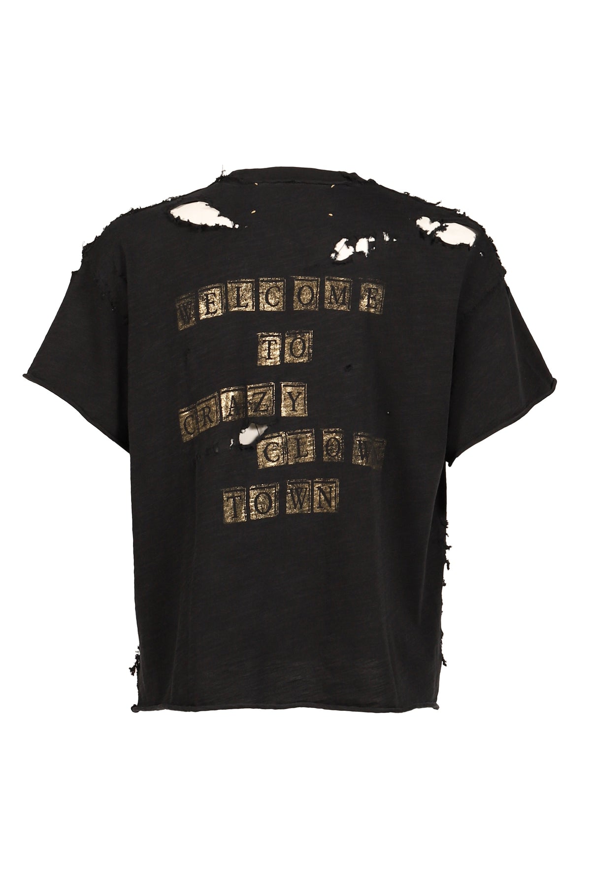 Crazy Clown LA クレイジー クラウン エルエー 【本物保証】 Tシャツ ストリート系 メンズ HOLLYWOOD ANTIQUE ASSEMBLAGE T-SHIRT / Lv.3 / BLK