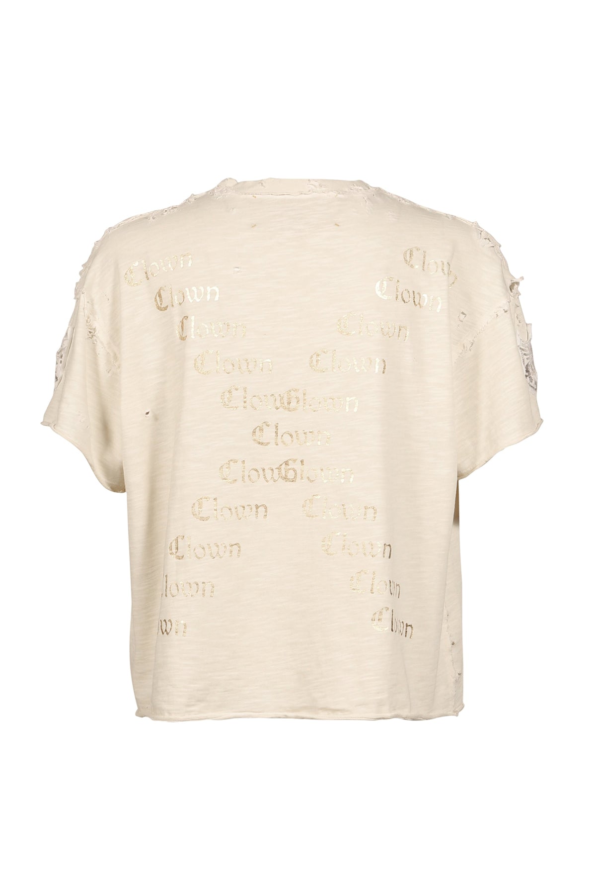 Crazy Clown LA クレイジー クラウン エルエー 【本物保証】 Tシャツ ストリート系 メンズ SHROUD OF TURIN T-SHIRT / Lv.2.5 / WHT