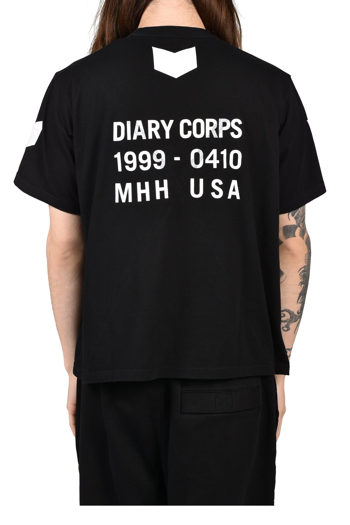 DIARY 1999 ダイアリー 1999【本物保証】Tシャツ、ストリートスタイル、メンズBULLDOG TEE / BLK