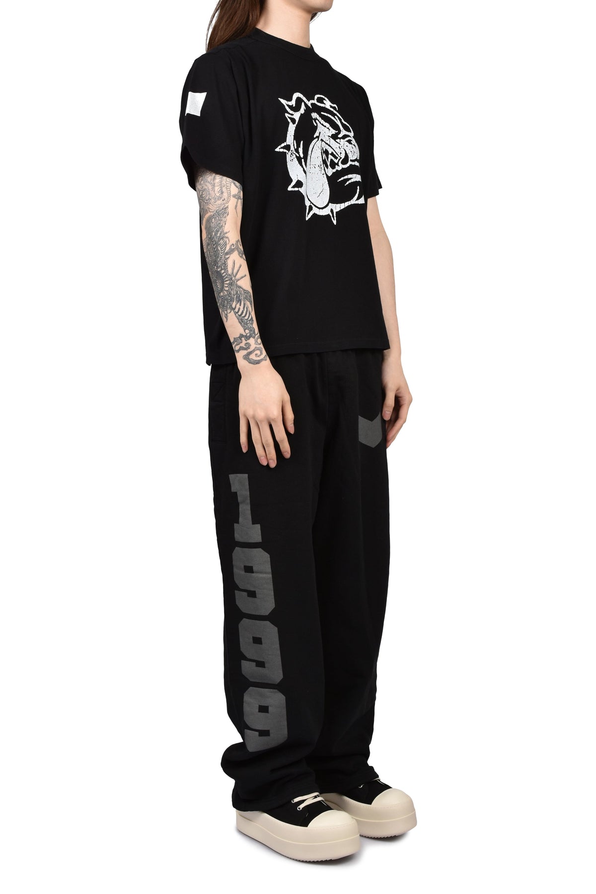 DIARY 1999 ダイアリー 1999【本物保証】Tシャツ、ストリートスタイル、メンズBULLDOG TEE / BLK