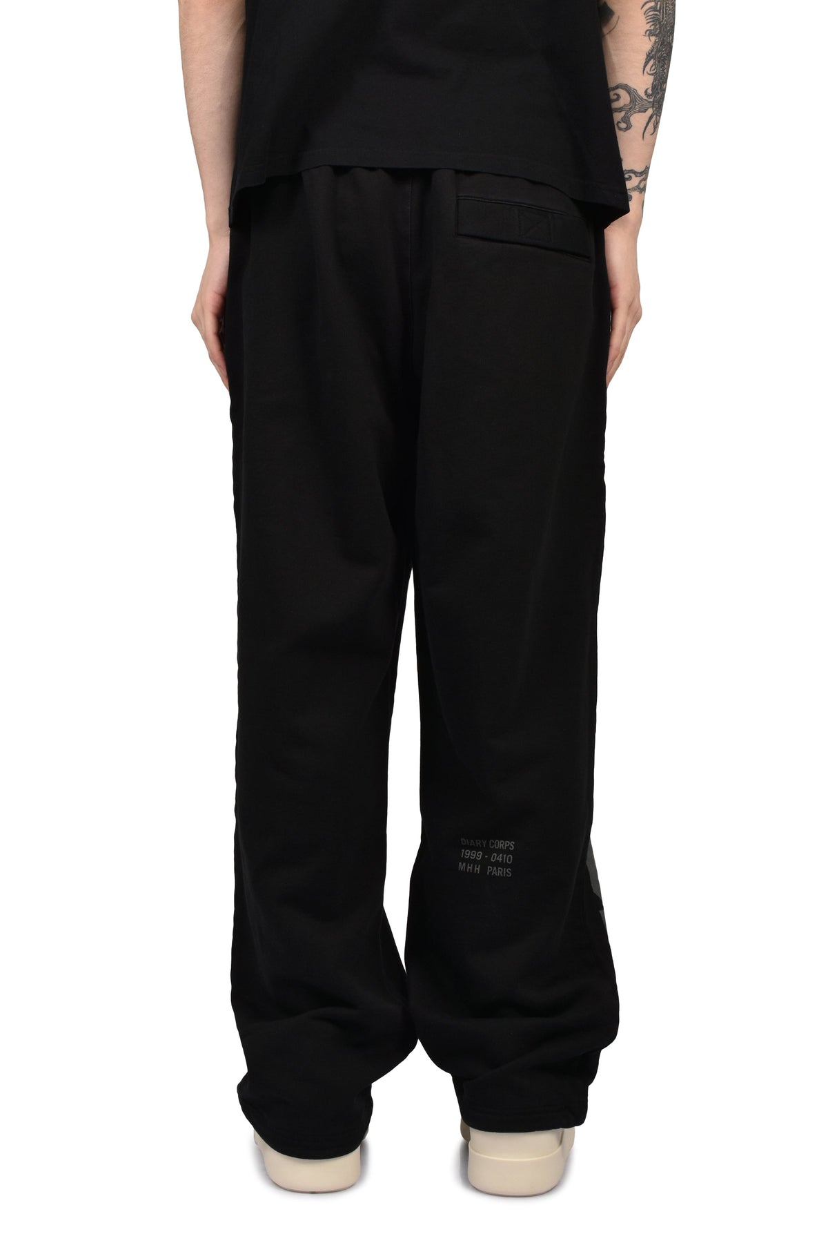 DIARY 1999 ダイアリー 1999【本物保証】 スウェットパンツ、ストリートスタイル、メンズ 1999 GRAPHIC SWEATPANT / BLK