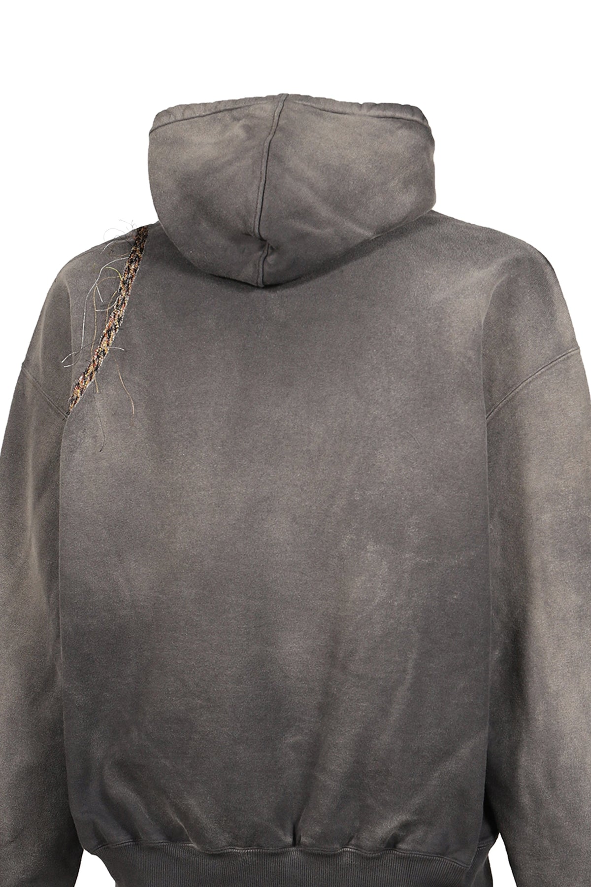 doublet ダブレット 【本物保証】 パーカー ストリート系 メンズ TROMPE L’OEIL EMBROIDERY HOODIE / BLK