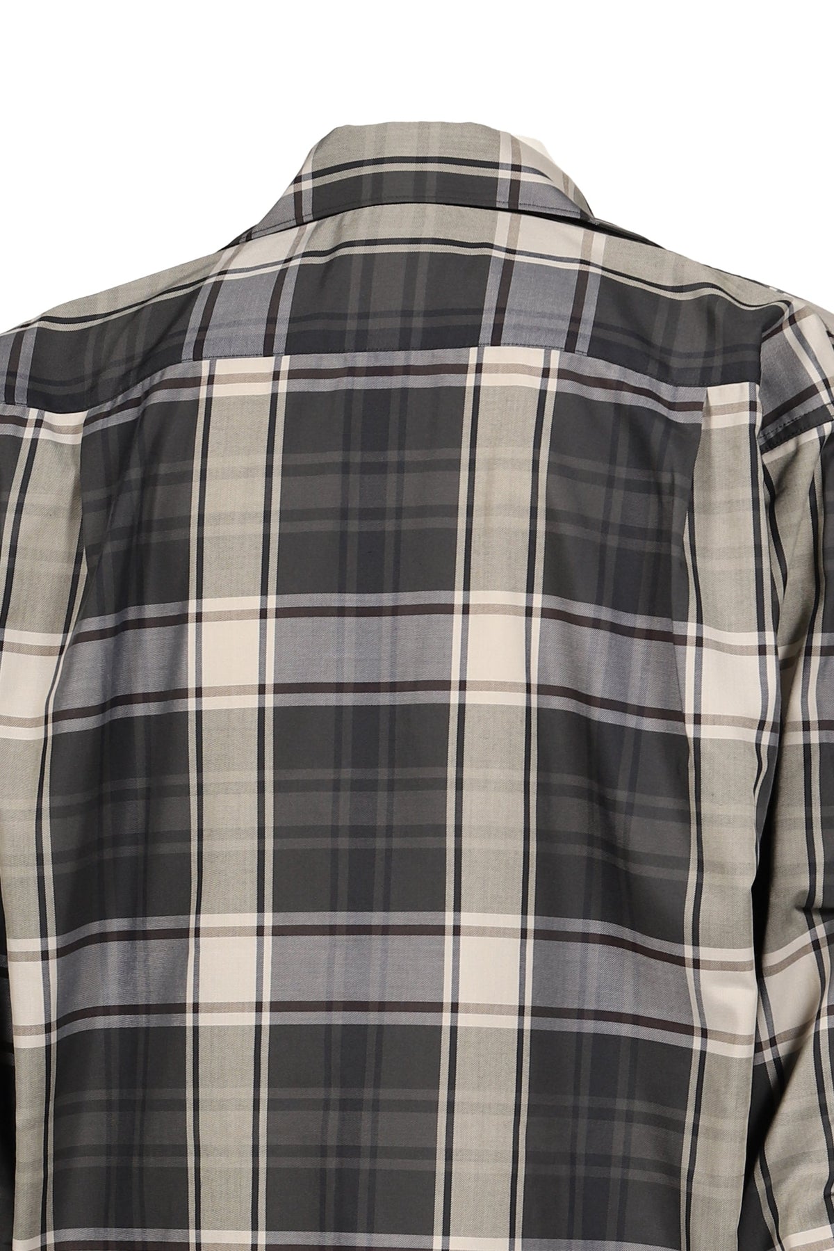 DAIWA PIER39 ダイワ ピア39 【本物保証】 シャツ ストリート系 メンズ TECH SPORTS OPEN COLLAR SHIRT L/S BIG TARTAN / BLK